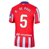 Atletico Madrid Rodrigo De Paul #5 Fußballbekleidung Heimtrikot 2024-25 Kurzarm